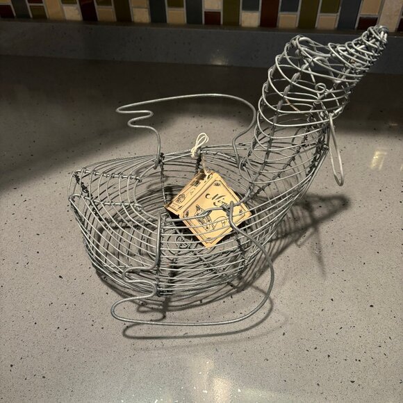 Vintage MIMI duck wire basket - Picture 2 of 6